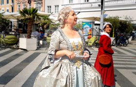 Maria Theresia höchstpersönlich in St. Pölten, © vienna-city-guide.at