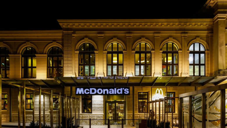 Mc Donald's Bahnhof, © Mc Donald's Österreich