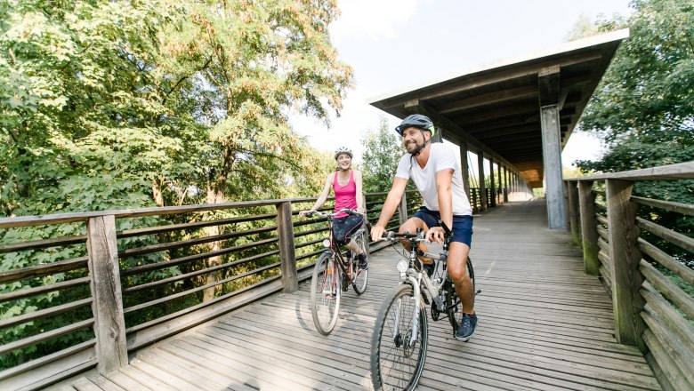 Cycling in St.Pölten, © Schwarz König 