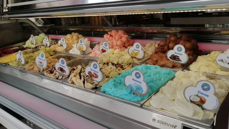 Köstliches Eis, © Gelateria De Icco